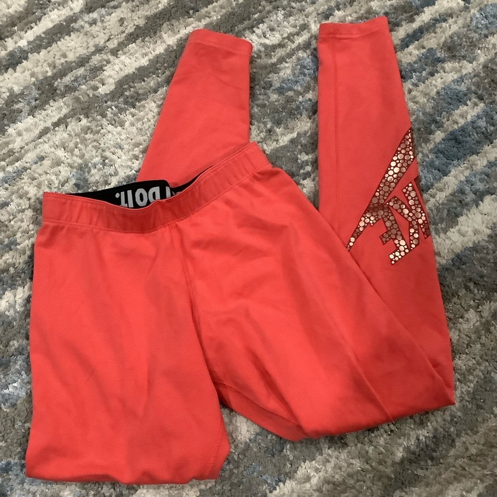 Nike Sportswear Womens Logo Athletic Leggings Workout Small